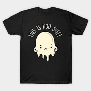 This Is Boo Sheet Ghost Halloween Costume T-Shirt